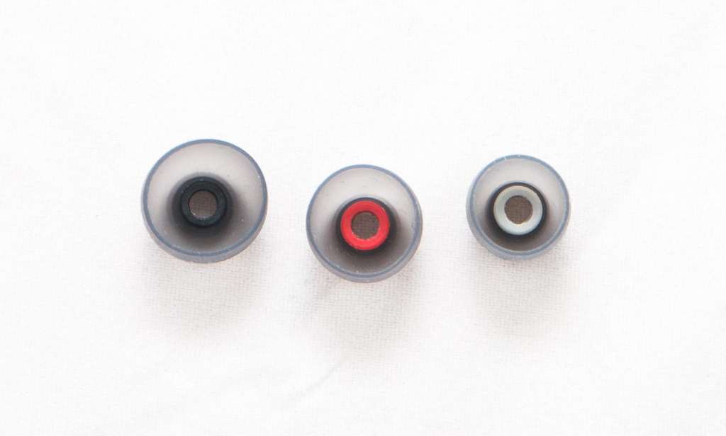 Three colours, one for each size.