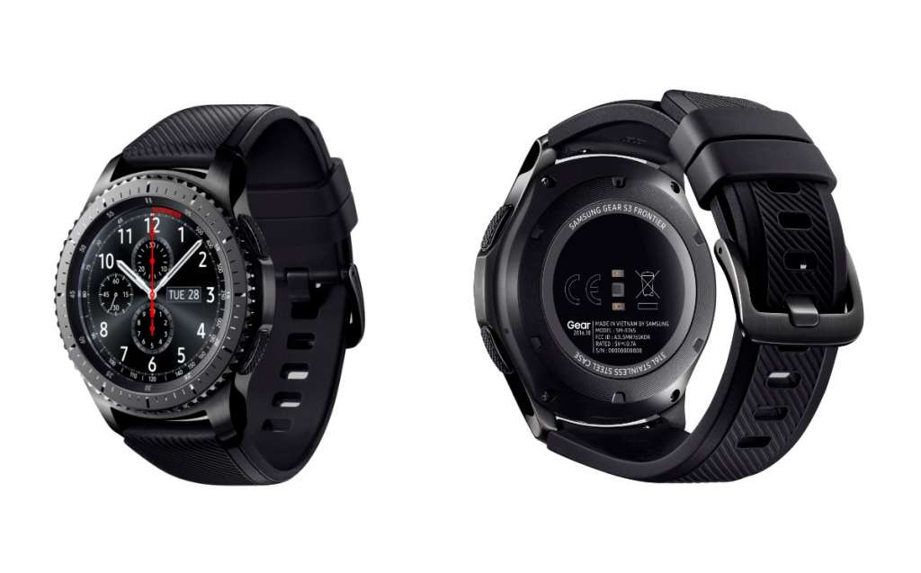 Samsung's Gear S3 Frontier, the "rugged" looking option.