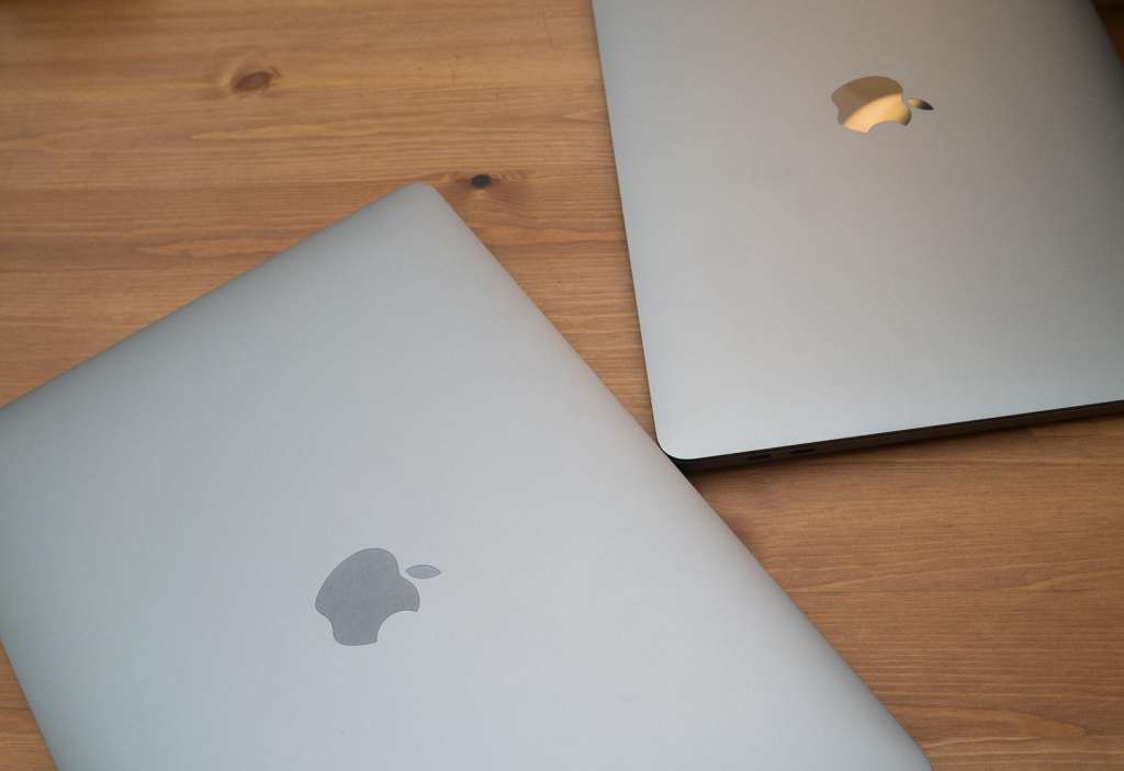 Two MacBook Pros. I suppose there are worse things to have in front of you.