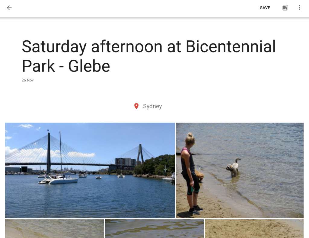 Google's "Assistant" in Photos will try and join the dots for your photo library, collecting events into an album for you. 