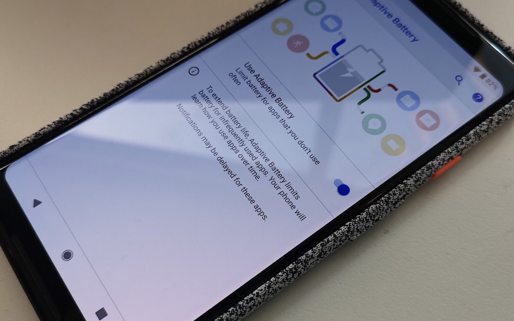 Android P on the Pixel 2 XL, Adaptive Battery
