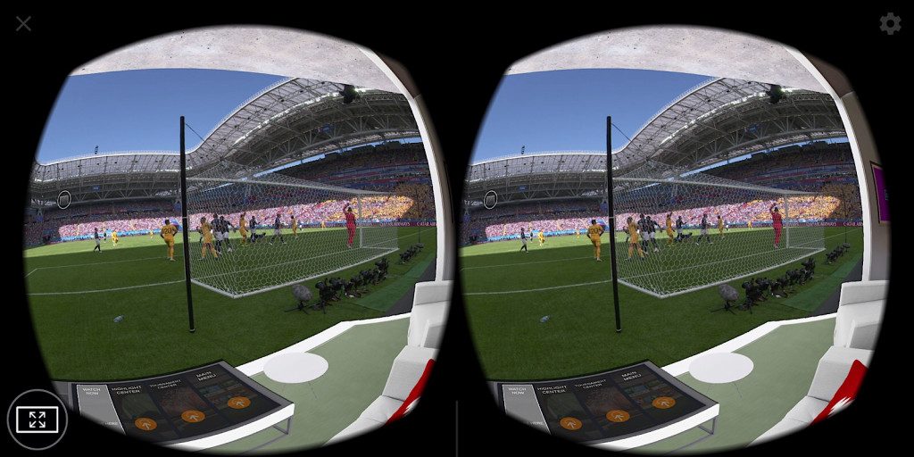 World Cup in Gear VR