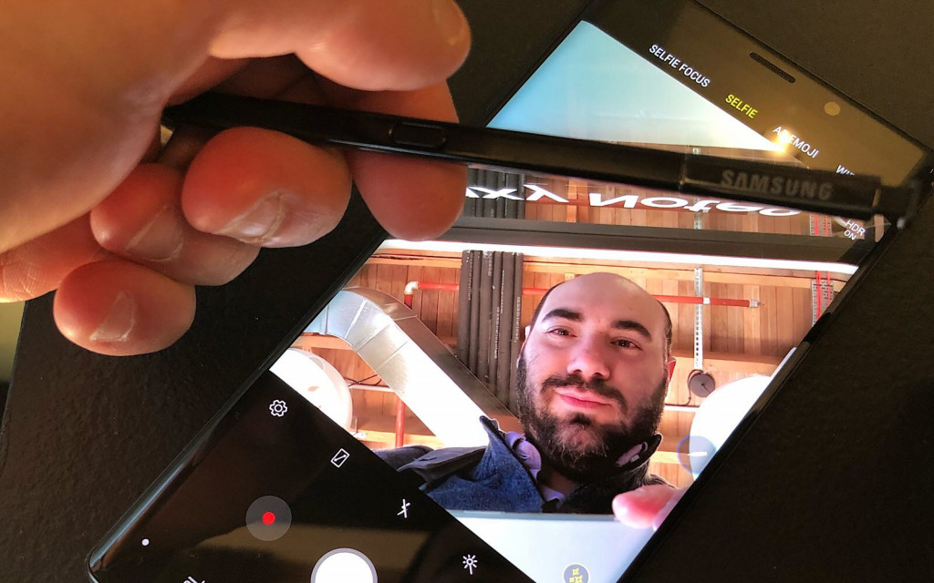 Hands-on with Samsung's Galaxy Note 9's selfie feature