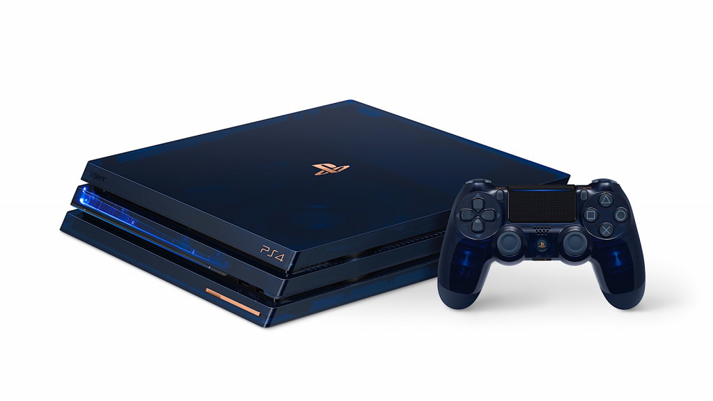 Sony PlayStation 4 Pro limited edition for 500 million consoles