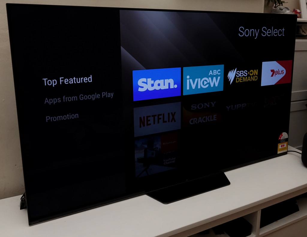 Sony A8F OLED 4K TV review