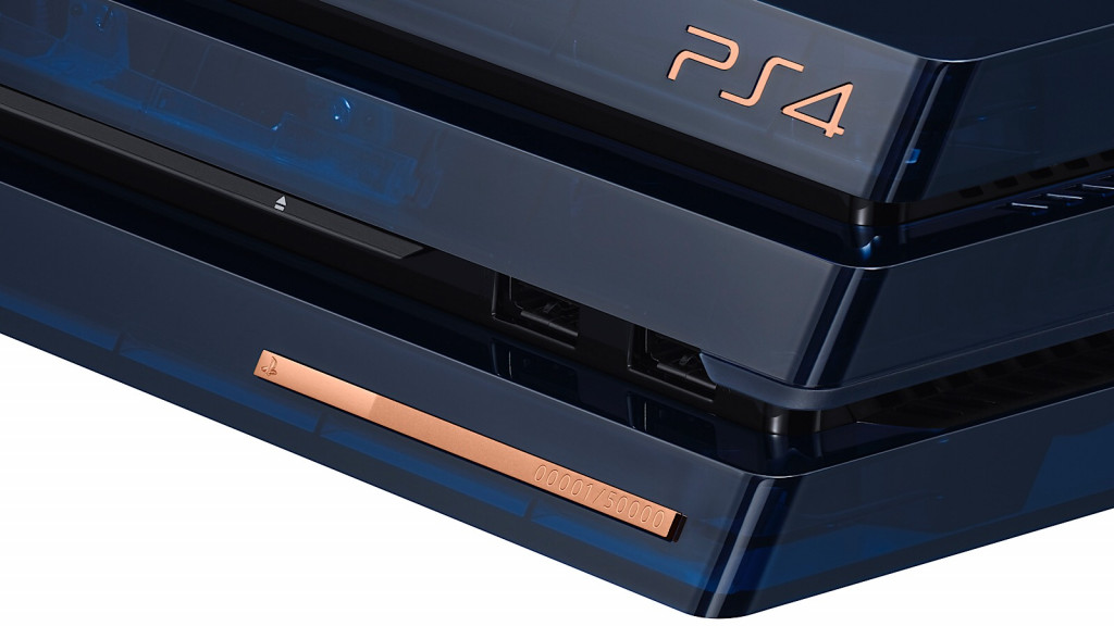 Sony PlayStation 4 Pro limited edition for 500 million consoles