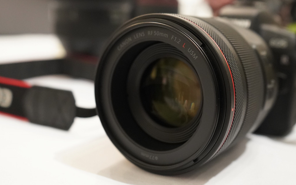 Canon's EOS R with the 50mm F1.2