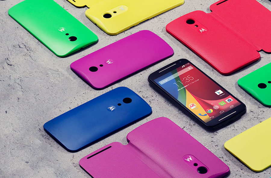 Three colours, one for each size.