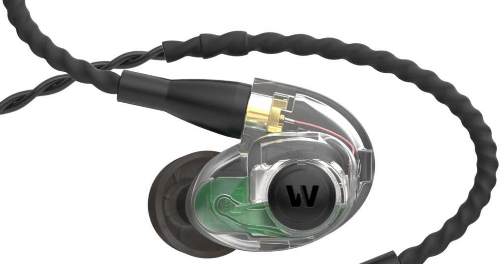 Westone's meaty AM Pro 30, with three drivers. Yikes.