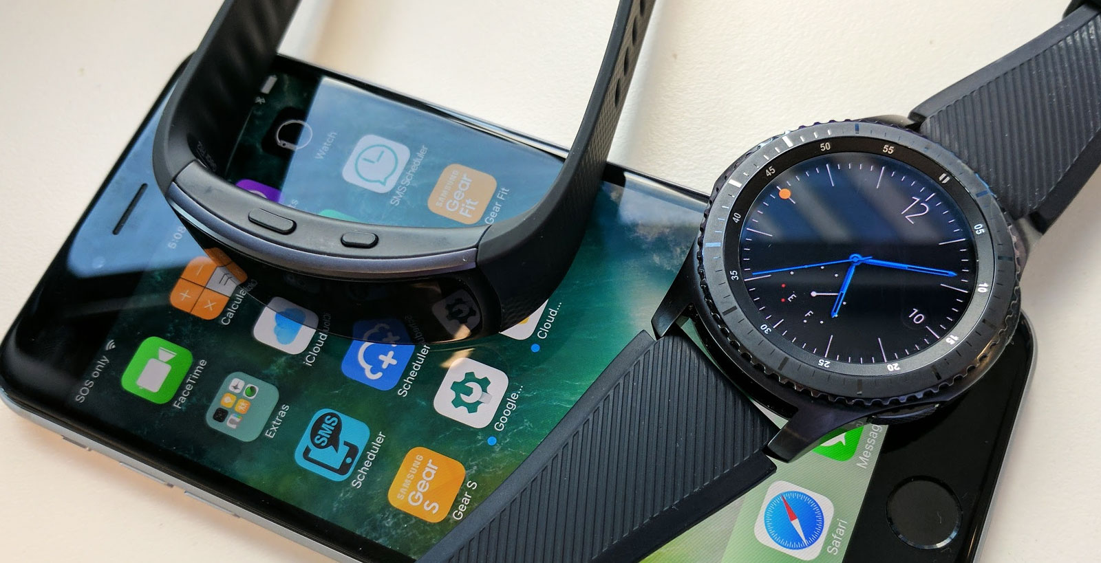 samsung gear fit iphone