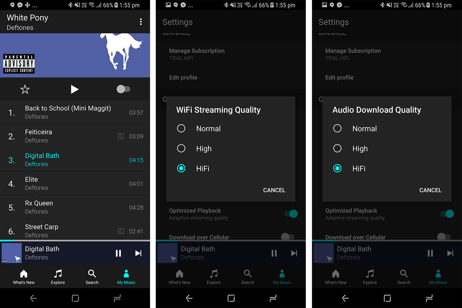 Review Tidal HiFi master quality audio Pickr