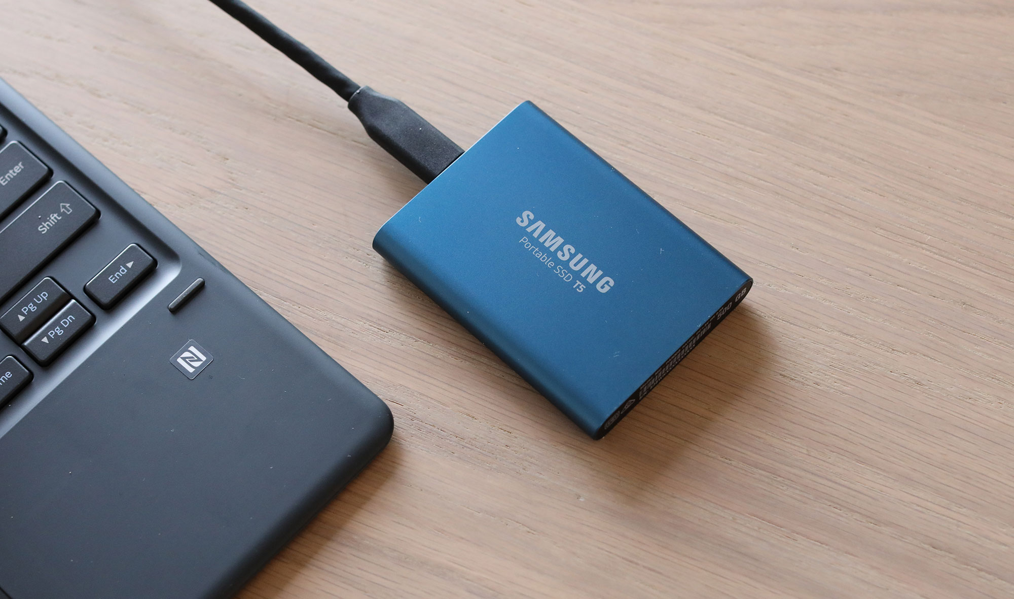 Samsung’s T5 portable SSD is sultanasized storage at super speed Pickr
