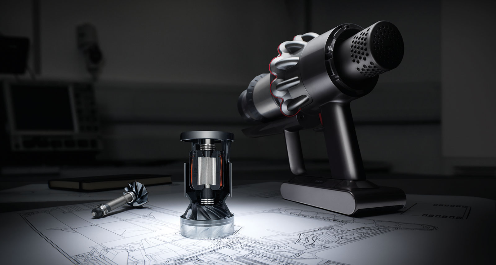 Dyson reengineers its motor in V10 for speed, power Pickr