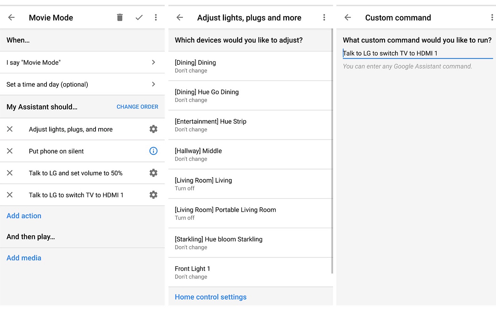 How to make routines for your Google Home speaker Pickr