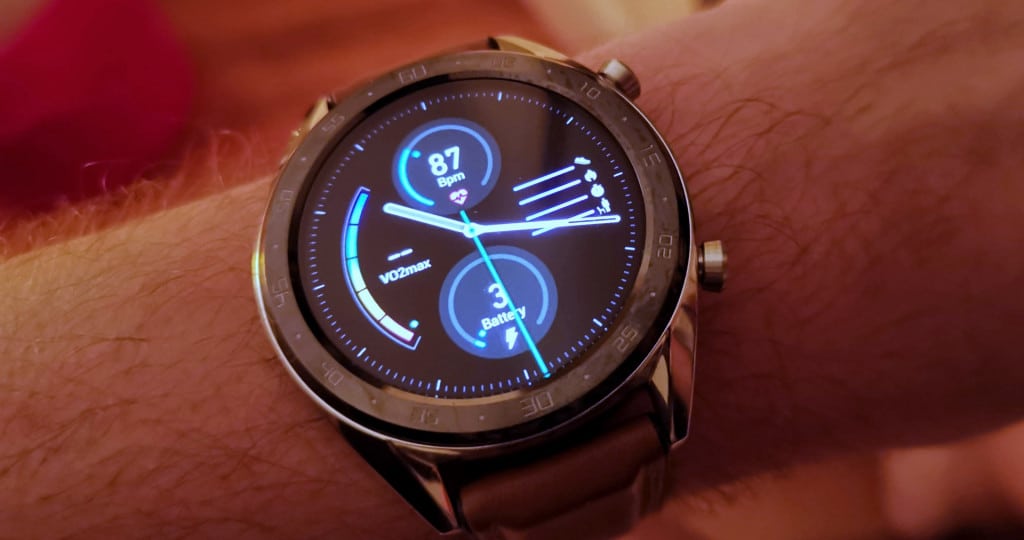 Huawei Watch GT's battery runs down to the very limit