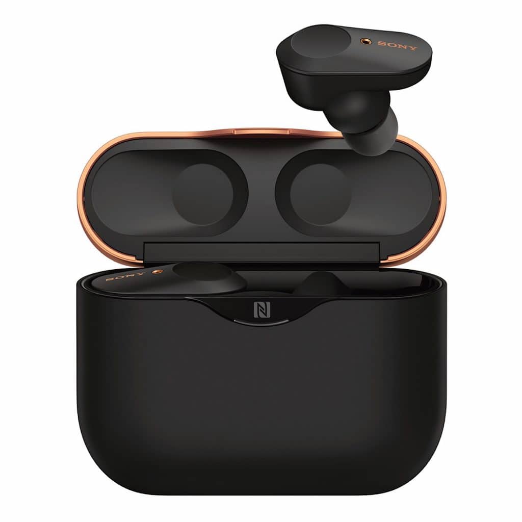 Sony WF-1000XM3 cordless and wireless noise-cancelling in-earphones (2019)