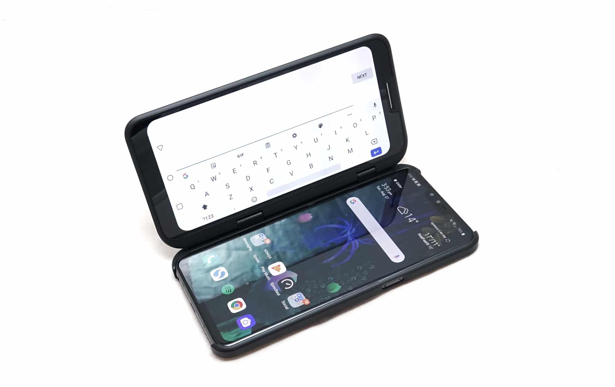 LG V50 with the Dual Screen accessory