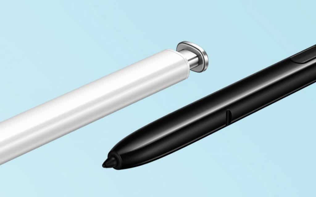The S-Pen stylus of the Note 10 range