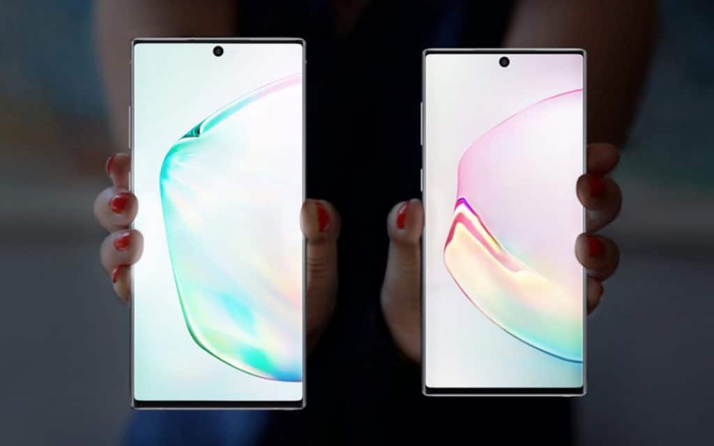 Samsung Galaxy Note10 and Galaxy Note10+
