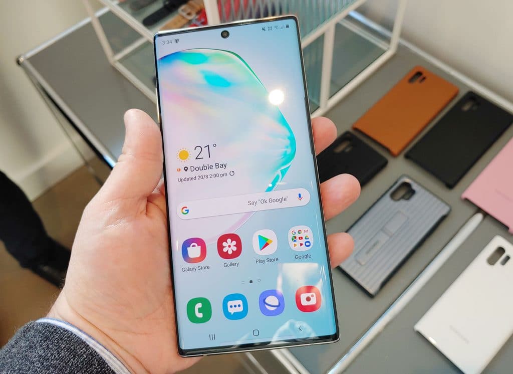 Hands on with the Samsung Galaxy Note10 range