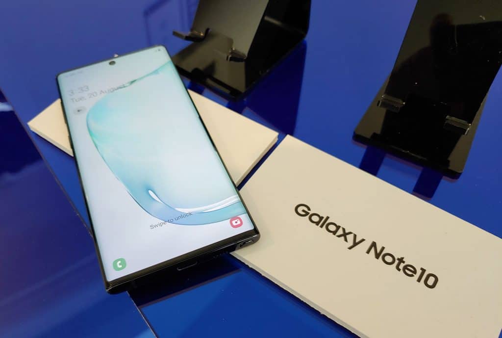 Hands on with the Samsung Galaxy Note10 range