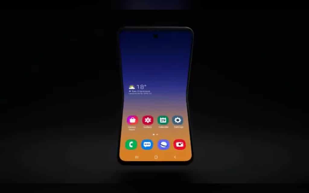 Samsung Galaxy Fold variations from Samsung Developer Conference 2019