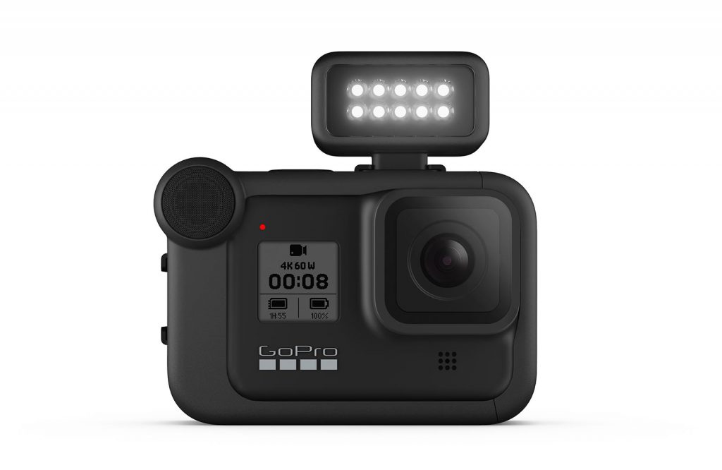 GoPro Hero8 Black with a Lighting Mod