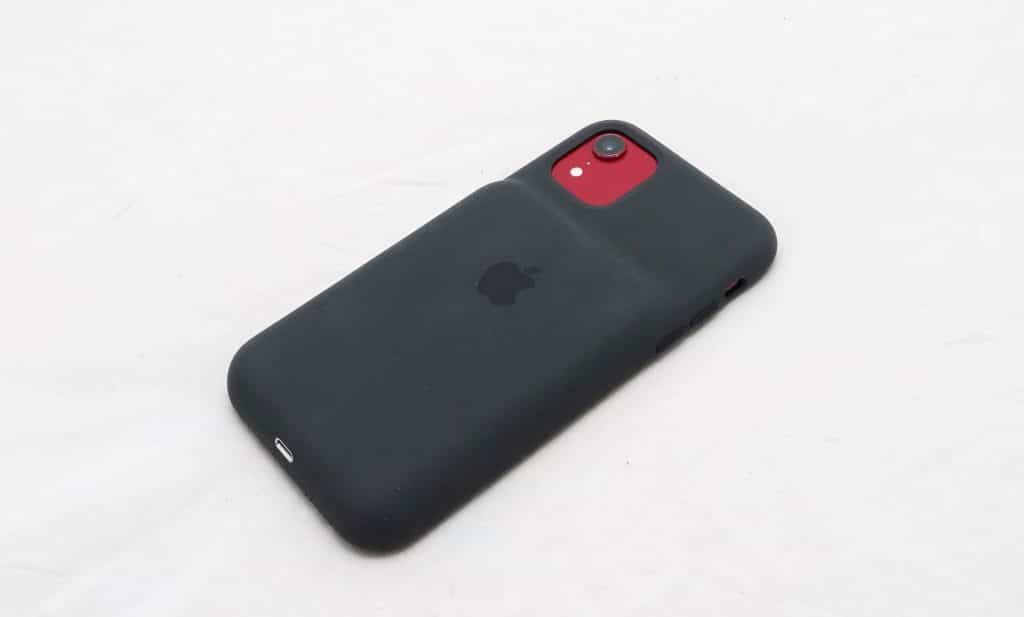 iPhone 11 Smart Battery case on the iPhone XR