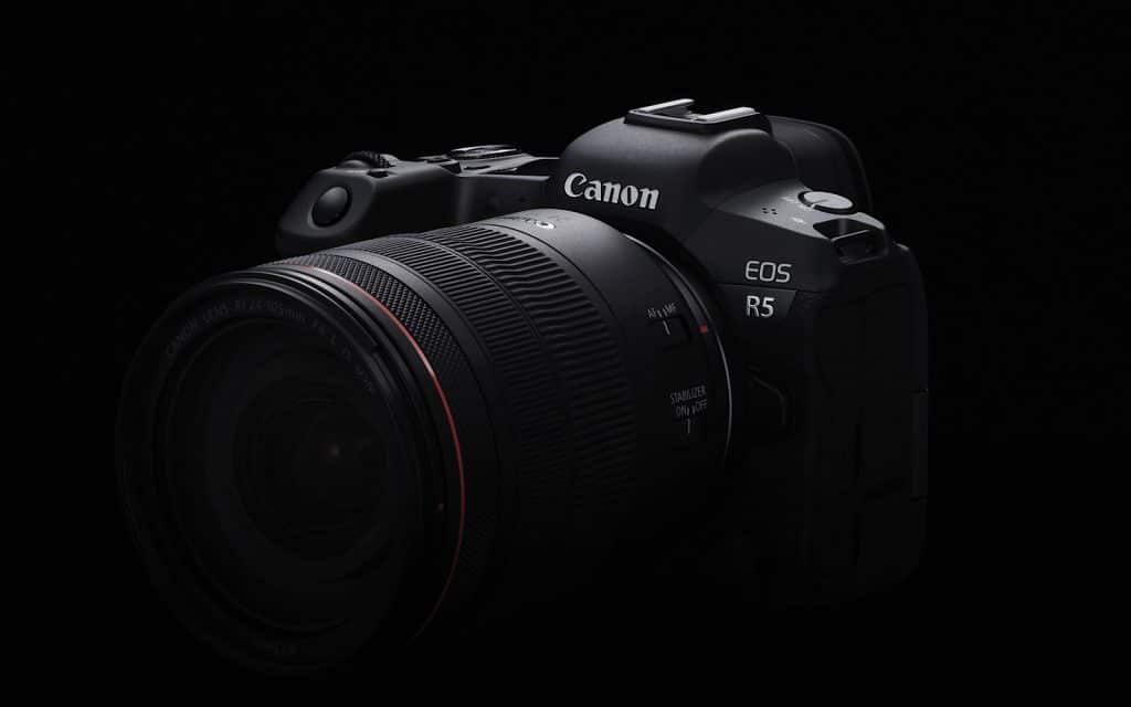 Canon EOS R5 8K camera