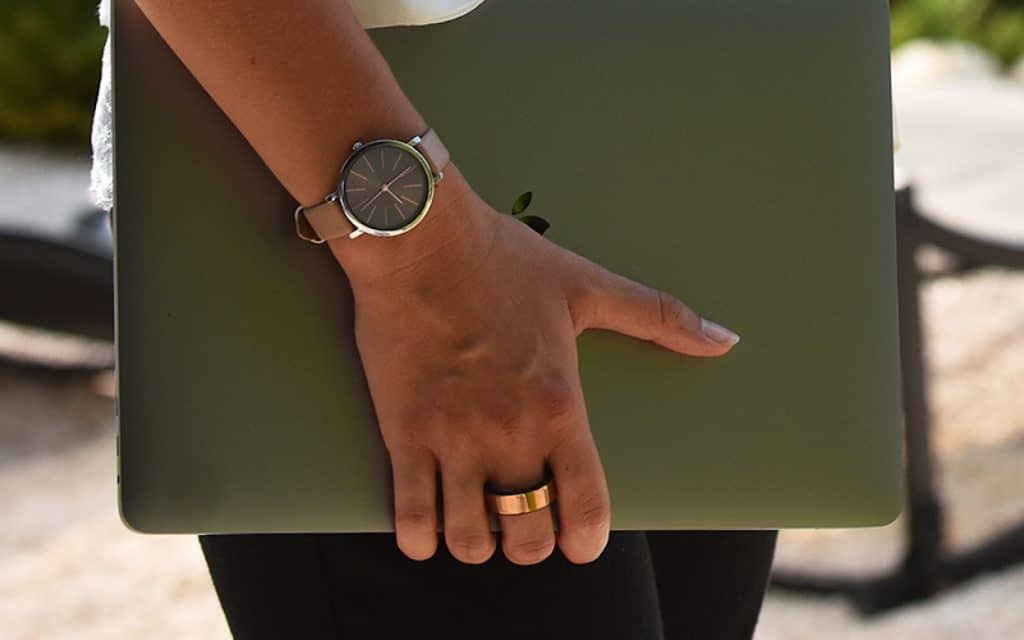 Circular smart ring