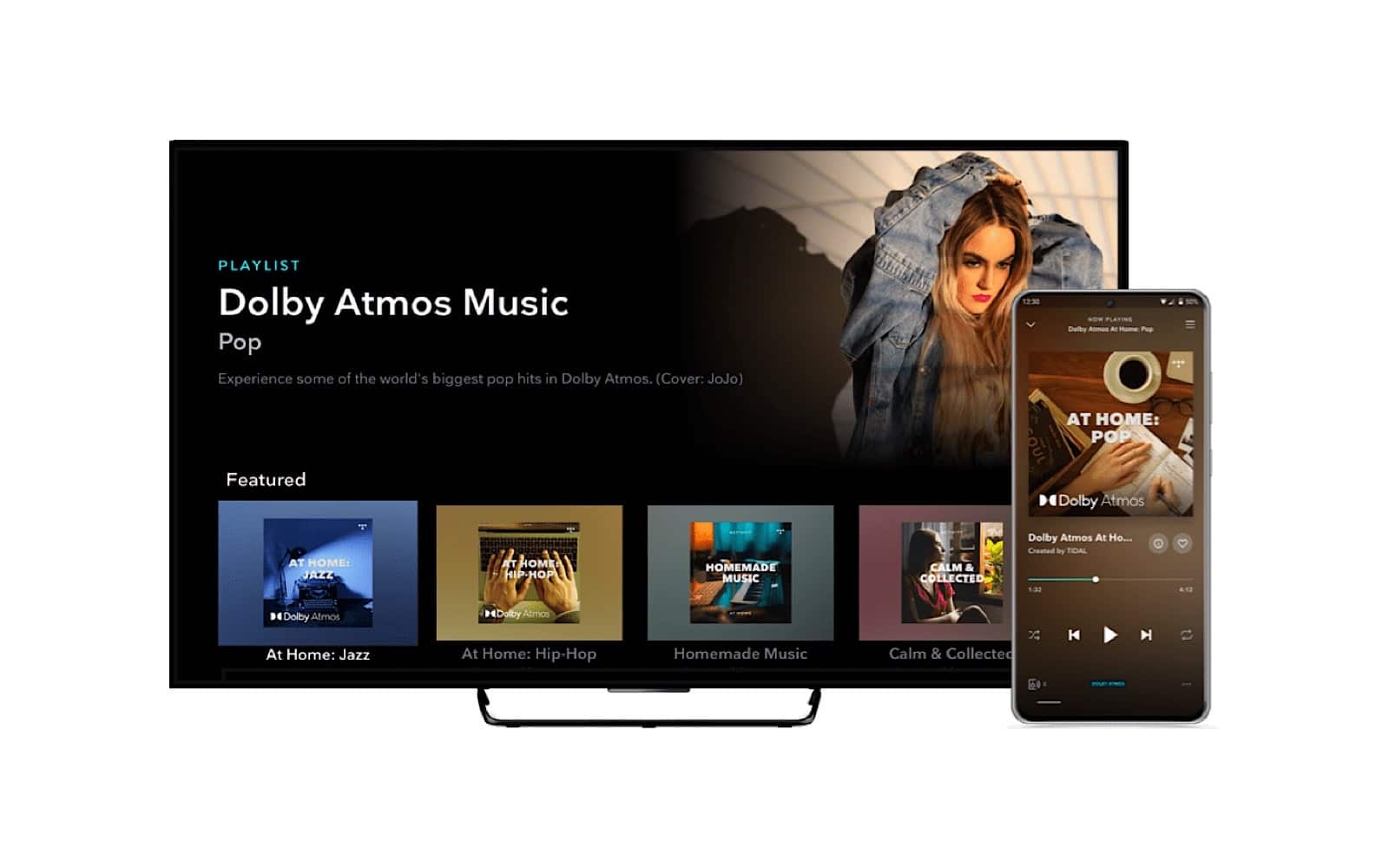 Tidal supports Dolby Atmos on TVs