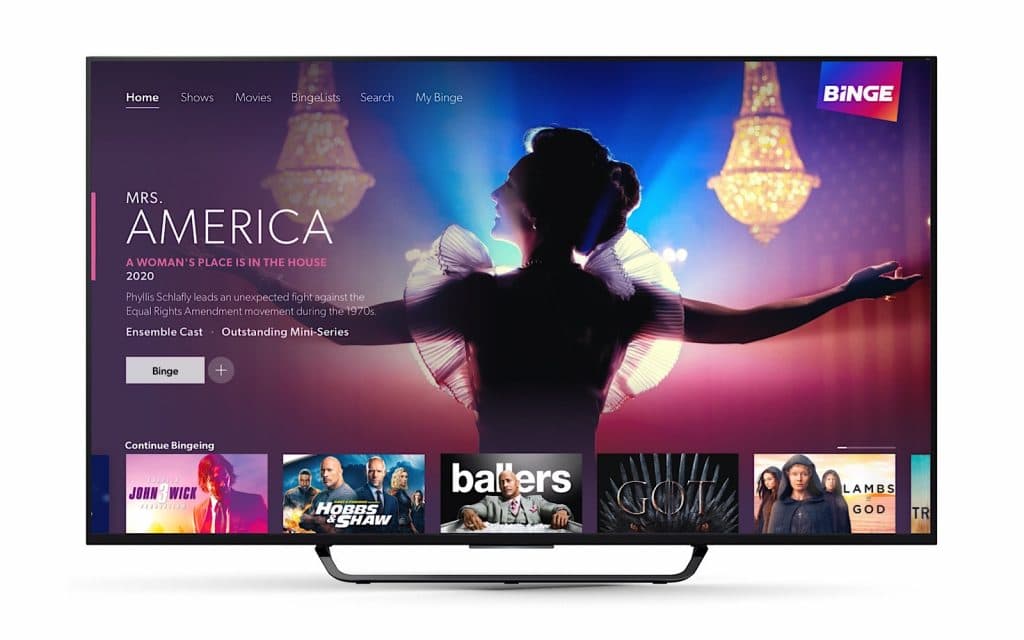 Binge launches on May 25 in Australia