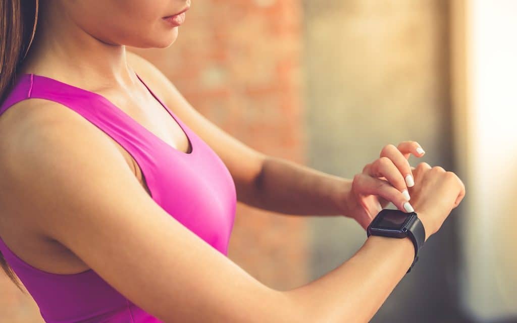 Checking a Fitbit for exercise information