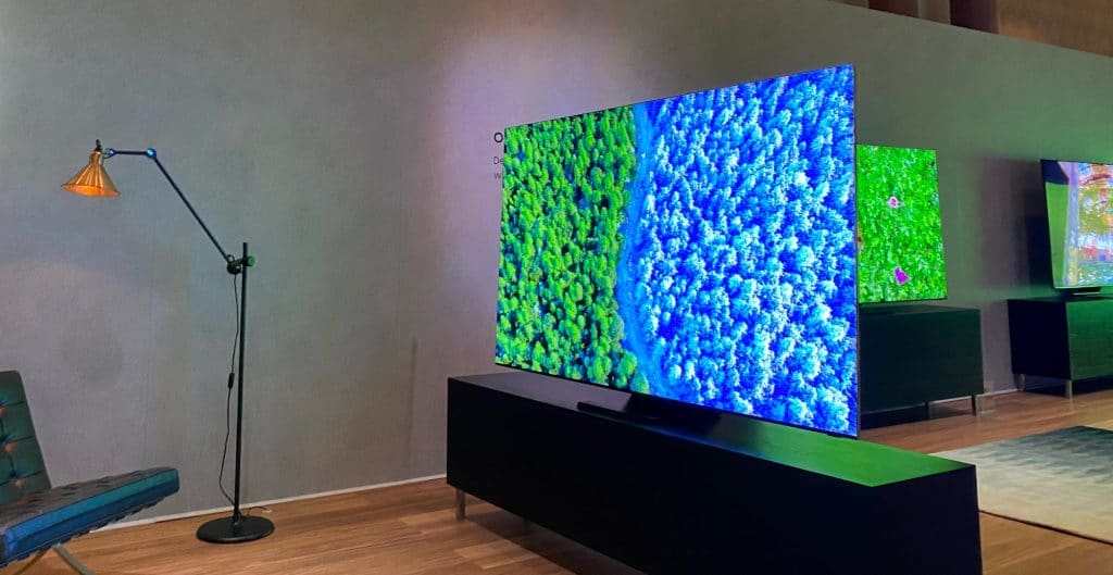 Samsung Q950T at CES 2020