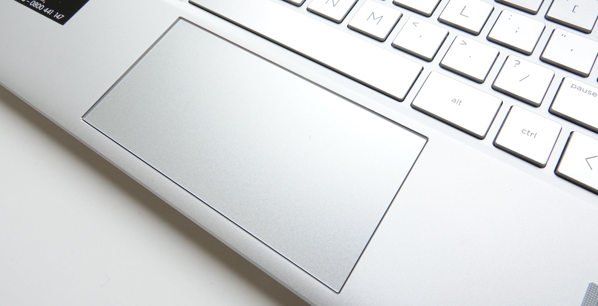 The trackpad on the x360