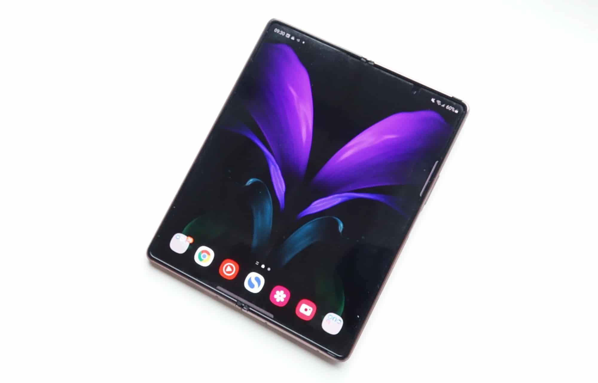 Samsung Galaxy Z Fold 2 unfolded