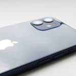 The side of the iPhone 12