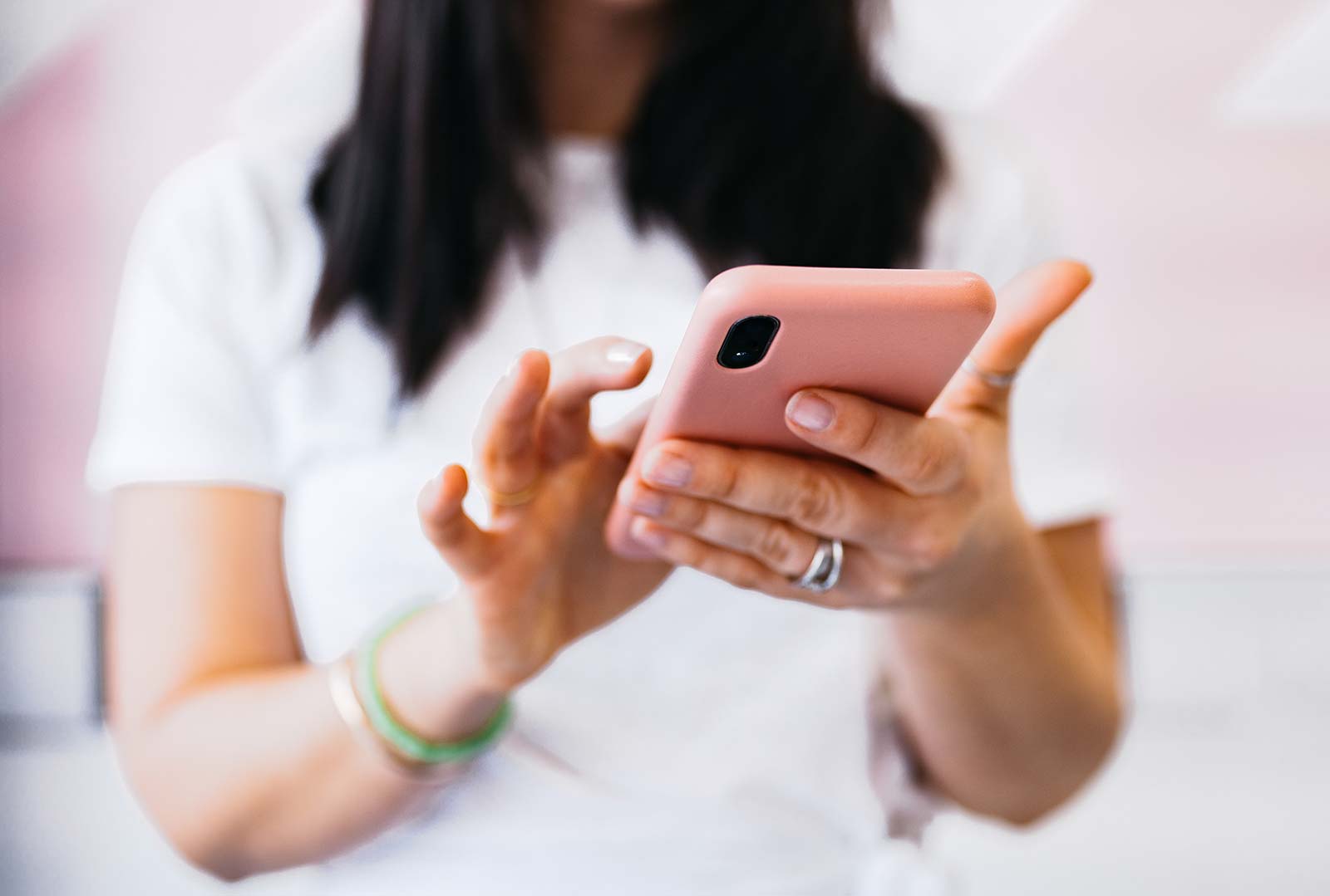 Using an iPhone