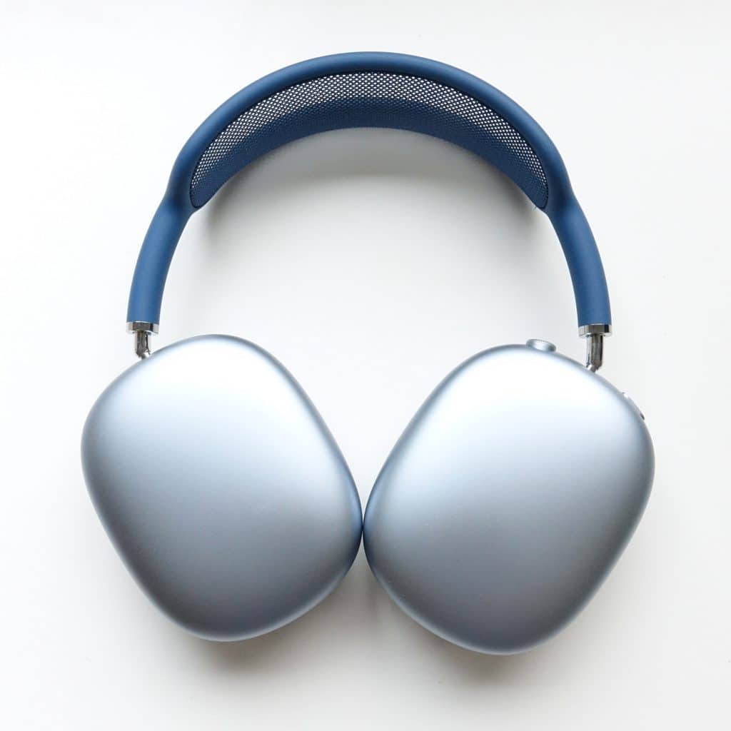 The back of the AirPods Max