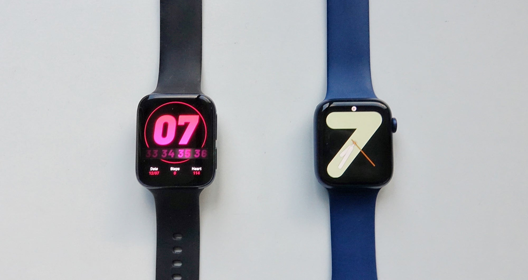 Oppo Watch vs Apple Watch Series 6