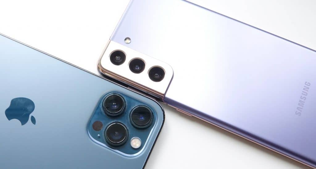 iPhone 12 Pro Max vs Galaxy S21 camera