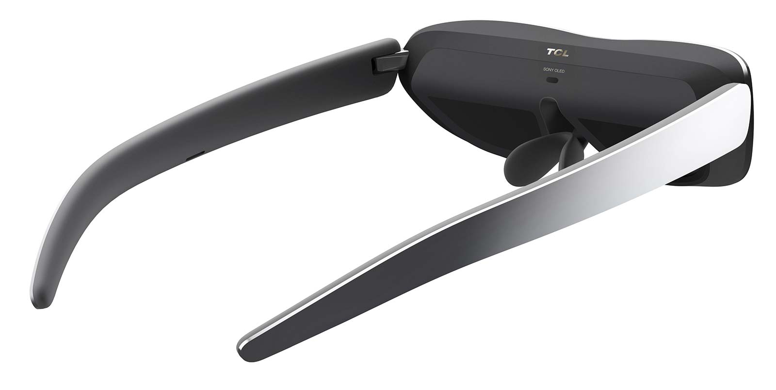 TCL's Wearable Display, shown at CES 2021