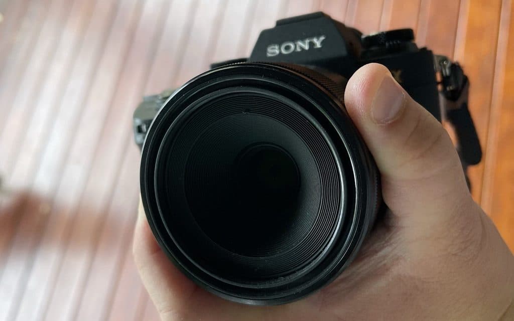 When you have the right hand-hold on a camera, you can hold it without fear of dropping it