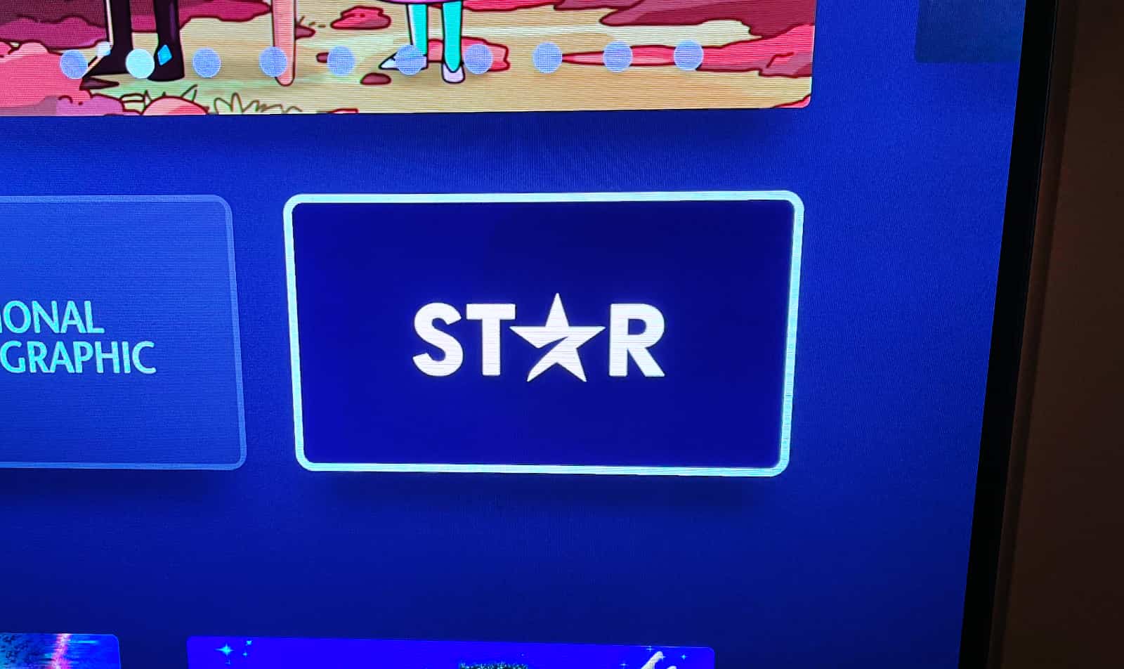 Star app on Disney+