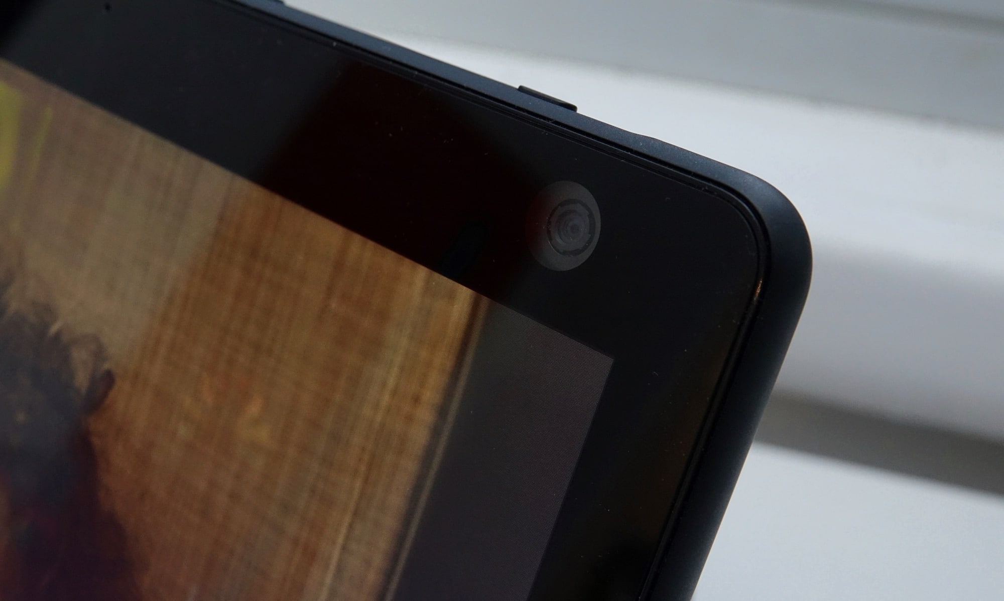 The camera on the Echo Show 10