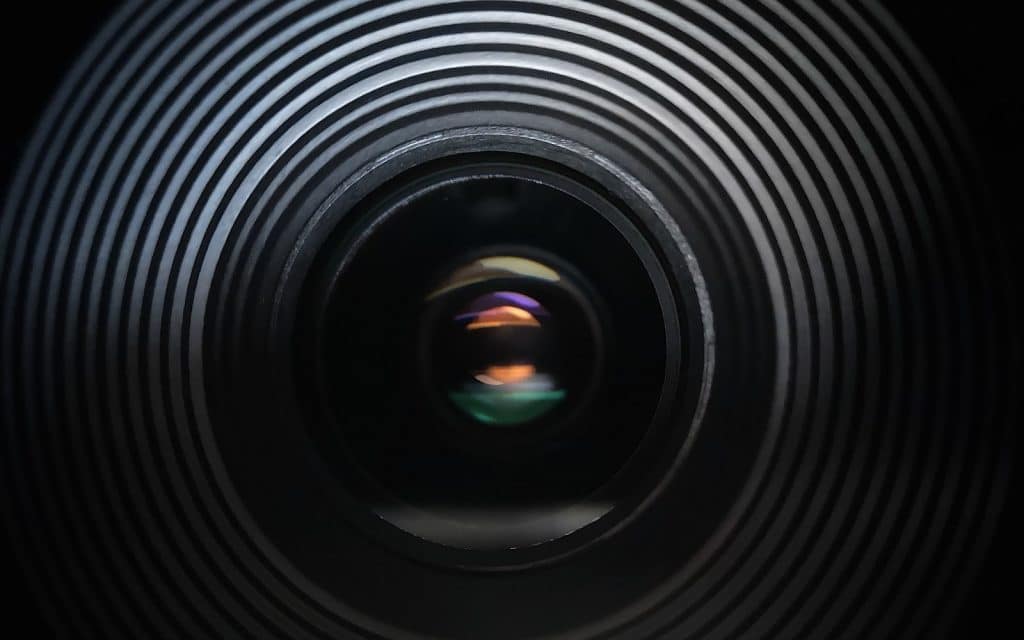 A lens up close