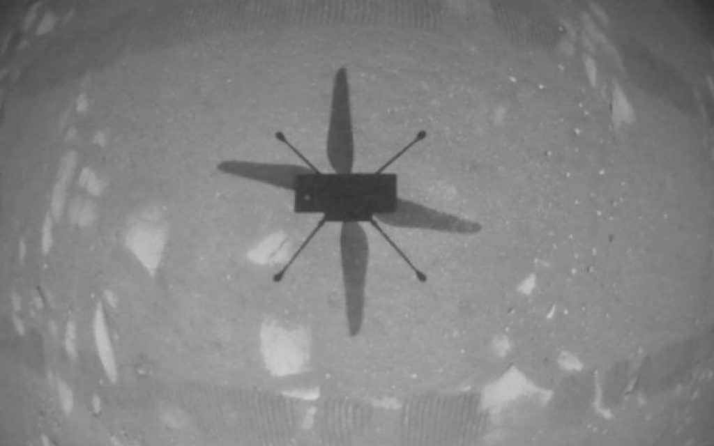 Ingenuity takes flight on Mars