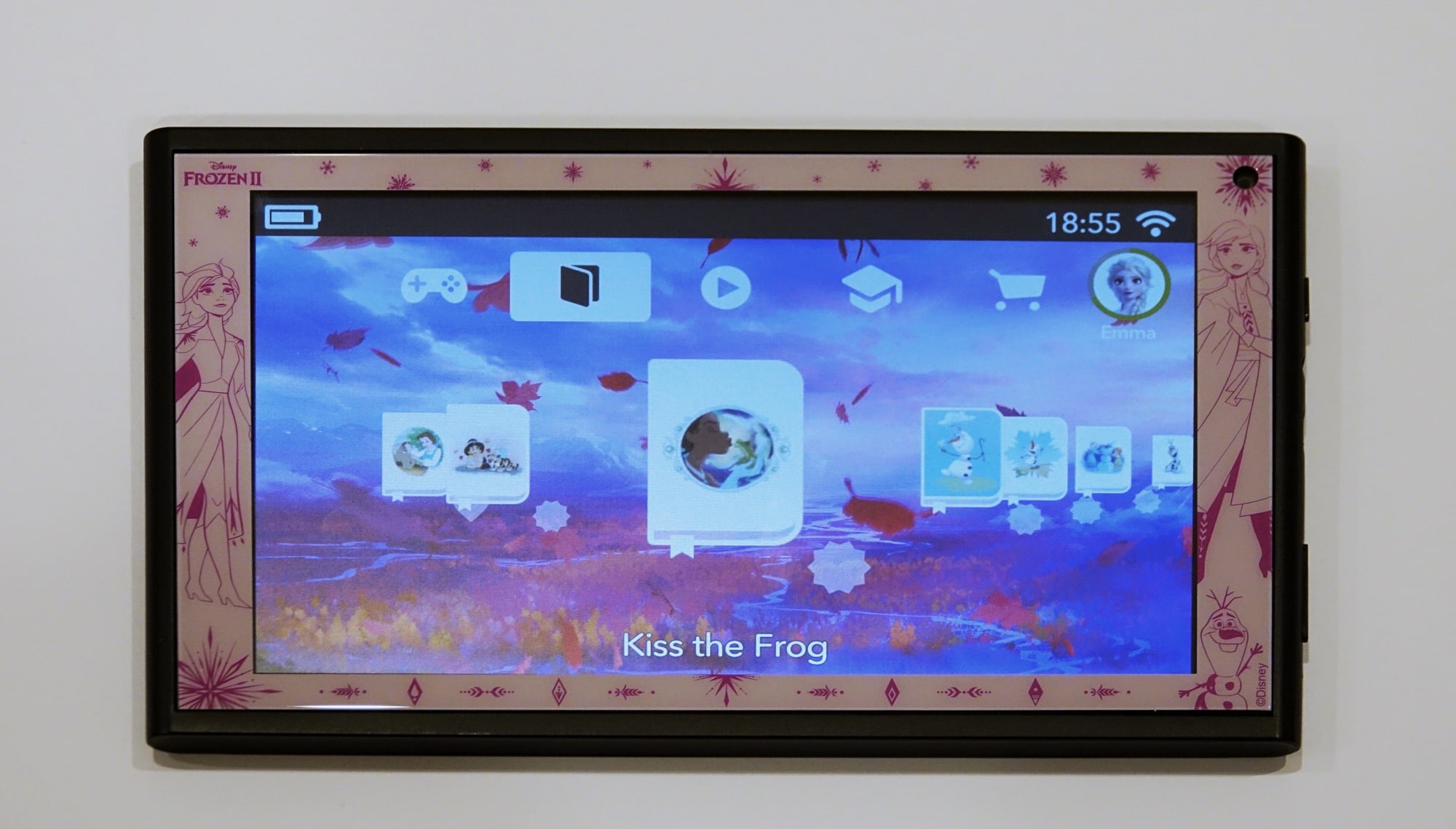 Ebooks on the Disney tablet