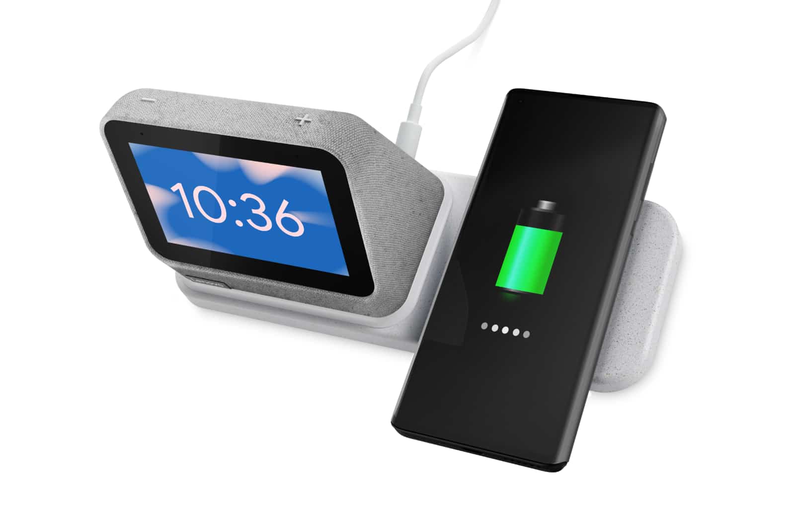 Lenovo's Smart Clock 2 offers a wireless charger option – Pickr