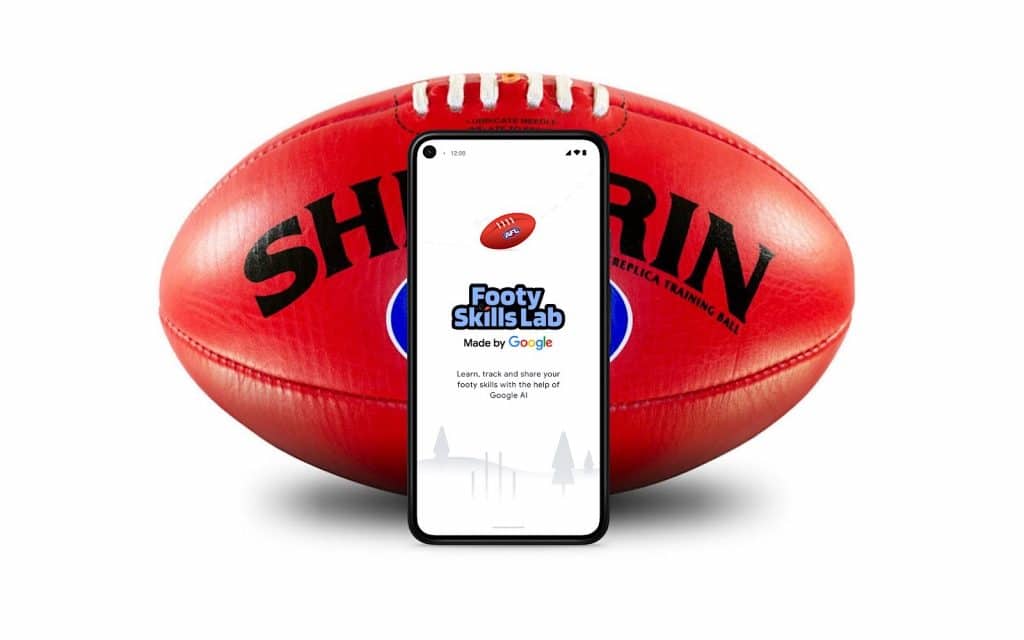 Google teams with AFL for a footy skills web platform